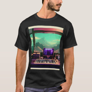 Camiseta Lo fi hip hop chillhop chill beats studio aestheti