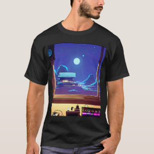 Camiseta Lo fi hip hop chillhop chill beats studio aestheti