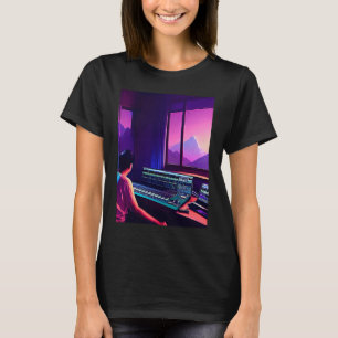 Camiseta Lo fi hip hop chillhop chill beats studio aestheti