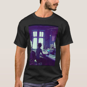 Camiseta Lo fi hip hop chillhop chill beats studio aestheti