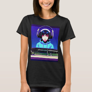 Camiseta Lo fi hip hop chillhop chill beats studio aestheti