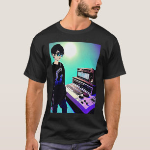 Camiseta Lo fi hip hop chillhop chill beats studio aestheti
