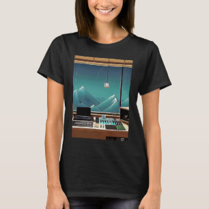 Camiseta Lo fi hip hop chillhop chill beats studio aestheti