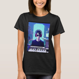Camiseta Lo fi hip hop chillhop chill beats studio aestheti