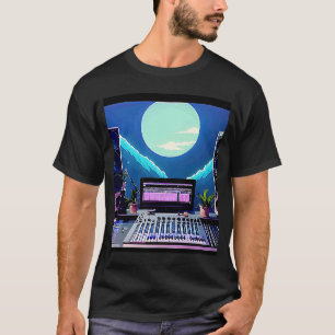 Camiseta Lo fi hip hop chillhop chill beats studio aestheti
