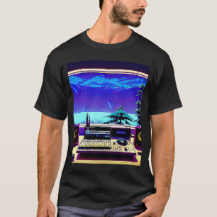 Camiseta Lo fi hip hop chillhop chill beats studio aestheti