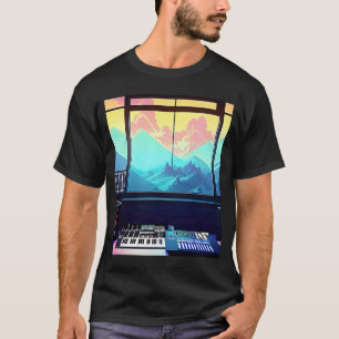 Camiseta Lo fi hip hop chillhop chill beats studio aestheti