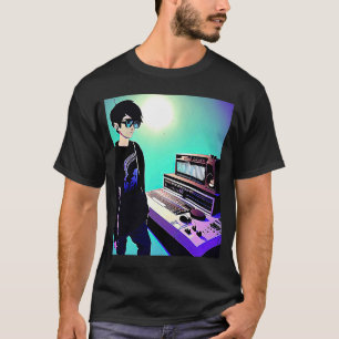 Camiseta Lo fi hip hop chillhop chill beats studio aestheti