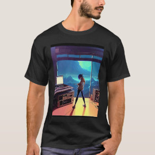 Camiseta Lo fi hip hop chillhop chill beats studio aestheti