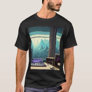 Camiseta Lo fi hip hop chillhop chill beats studio aestheti