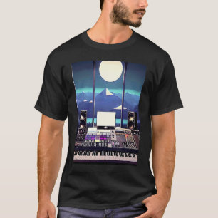 Camiseta Lo fi hip hop chillhop chill beats studio aestheti