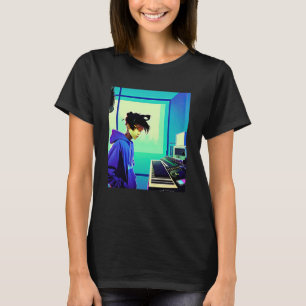 Camiseta Lo fi hip hop chillhop chill bebe estética 3
