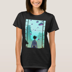 Camiseta Lo fi hip hop chillhop chill bebe estética 3