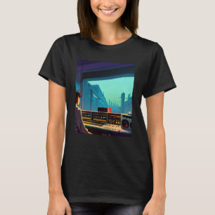 Camiseta Lo fi hip hop chillhop chill bebe estética 3