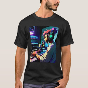 Camiseta Lo fi hip hop chillhop chill bebe estética 4