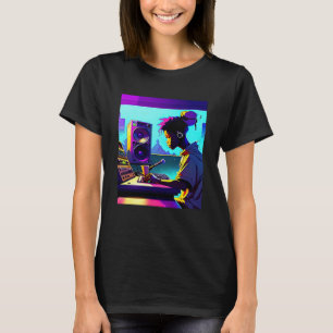 Camiseta Lo fi hip hop chillhop chill bebe estética 7
