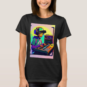 Camiseta Lo fi hip hop chillhop chill bebe estética 8
