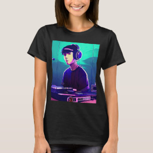 Camiseta Lo fi hip hop chillhop chill bebe estética masculi