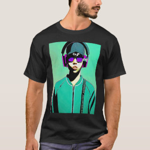 Camiseta Lo fi hip hop chillhop chill bebe estética masculi