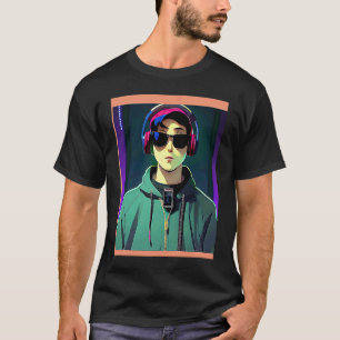 Camiseta Lo fi hip hop chillhop chill bebe estética masculi