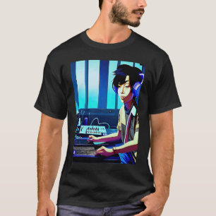 Camiseta Lo fi hip hop chillhop chill bebe estética masculi