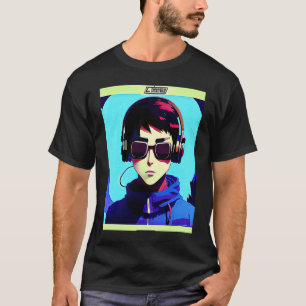 Camiseta Lo fi hip hop chillhop chill bebe estética masculi