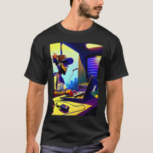Camiseta Lo fi hip hop chillhop chill supera la estética 67