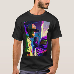 Camiseta Lo fi hip hop chillhop chill vence a estética 35