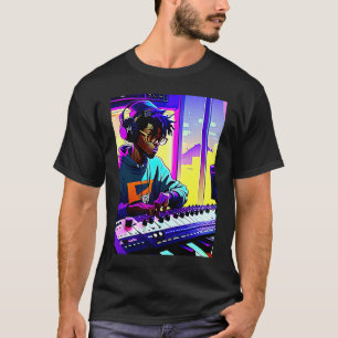 Camiseta Lo fi hip hop chillhop chill vence a estética 36