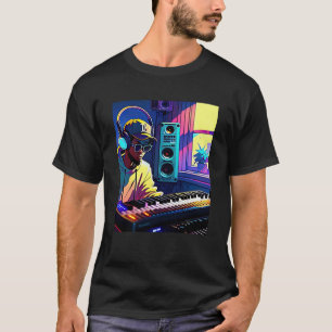 Camiseta Lo fi hip hop chillhop chill vence a estética 5