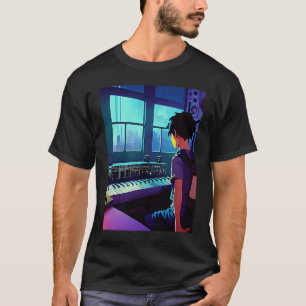 Camiseta Lo fi hip hop chillhop chill vence estética 101