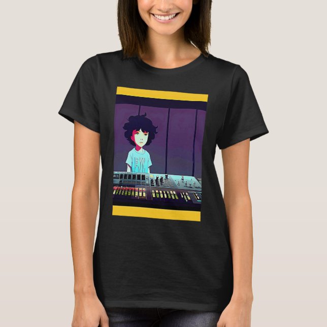 Camiseta Lo fi hip hop chillhop chill vence estética 114 (Anverso)