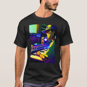 Camiseta Lo fi hip hop chillhop chill vence estética 12