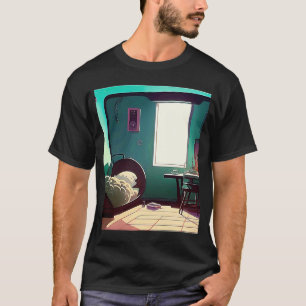 Camiseta Lo fi hip hop chillhop chill vence estética 132