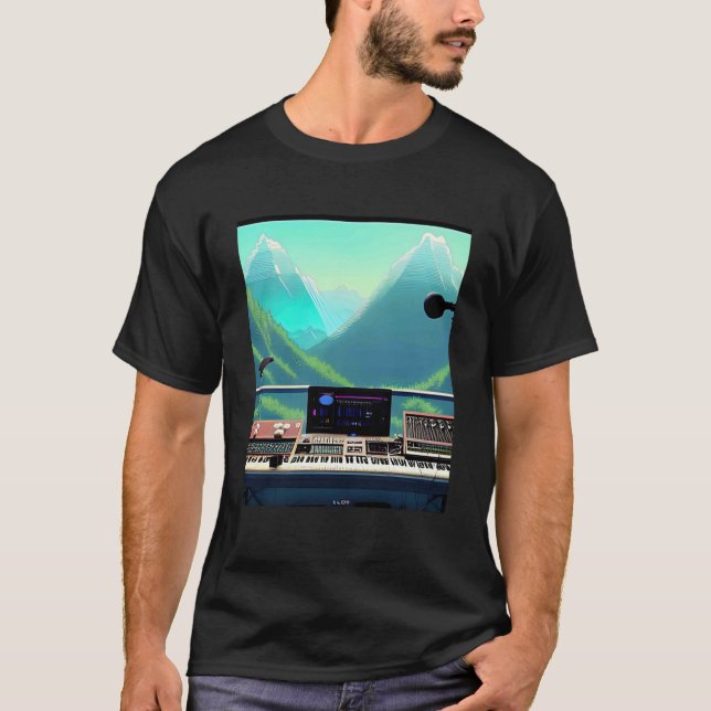 Camiseta Lo fi hip hop chillhop chill vence estética 21 (Anverso)
