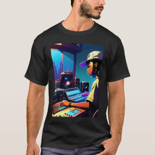 Camiseta Lo fi hip hop chillhop chill vence estética 23