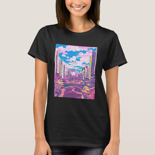 Camiseta Lo fi hip hop chillhop chill vence estética 23 (Anverso)