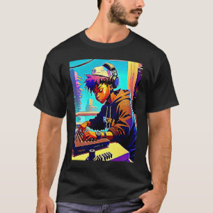 Camiseta Lo fi hip hop chillhop chill vence estética 25