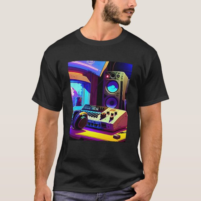 Camiseta Lo fi hip hop chillhop chill vence estética 27 (Anverso)