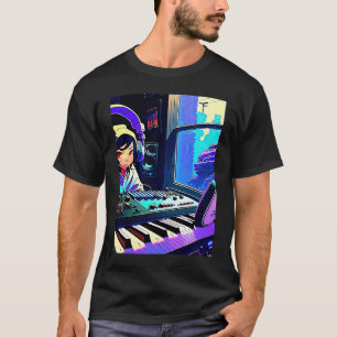 Camiseta Lo fi hip hop chillhop chill vence estética 80