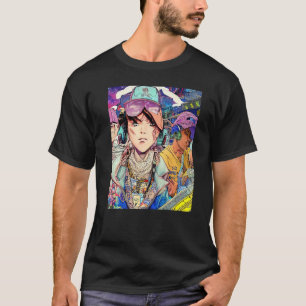 Camiseta Lo fi hip hop chillhop chillhop chill beats design