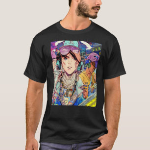 Camiseta Lo fi hip hop chillhop chillhop chill beats design