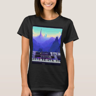 Camiseta Lo fi hip hop chillhop ritmos tranquilos estudio e