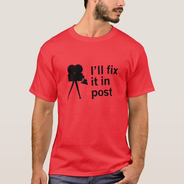 Camiseta Lo fijaré en poste (Anverso)