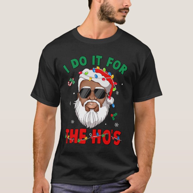 Camiseta Lo hago por el negro afroamericano de Ho (Anverso)