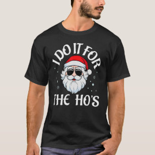 Camiseta Lo hago por el pijama de los hombres de Santa Navi