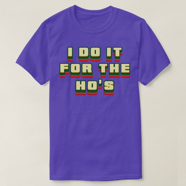 Camiseta Lo Hago Por El Texto Hos Retro (Diseño del anverso)
