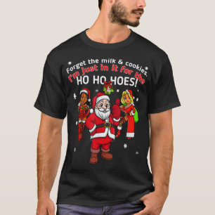Camiseta Lo hago por la inapropiada chica de Santa Funny de