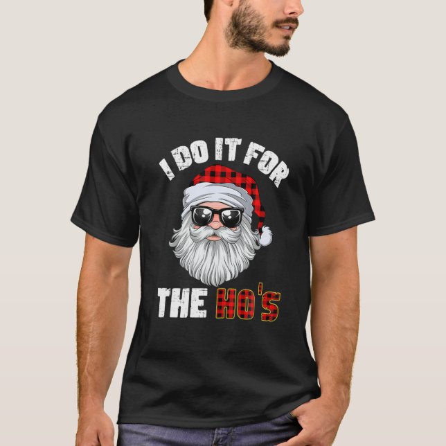Camiseta Lo hago por la navidad de Ho Santa Búfalo sembrada (Anverso)