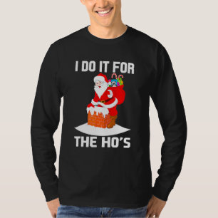 Camiseta Lo Hago Por Las Putas Navidades Inapropiadas Hombr